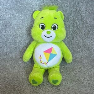 Care Bears Do Your Best Bear Plush 9” Green Kite Belly Badge